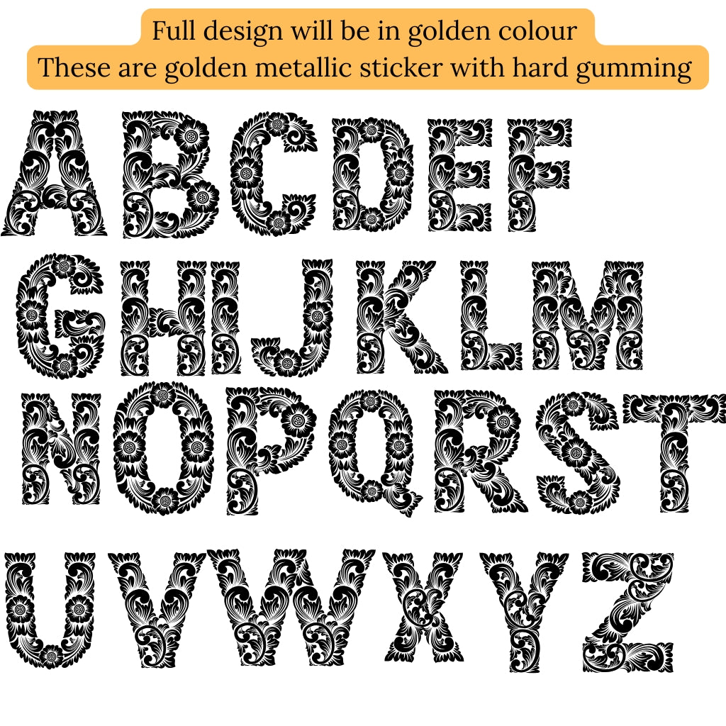 Name Sling- Ornamental letters