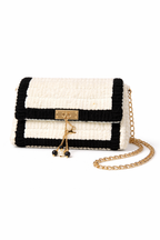 Midnight Pearl Wool Sling Bag