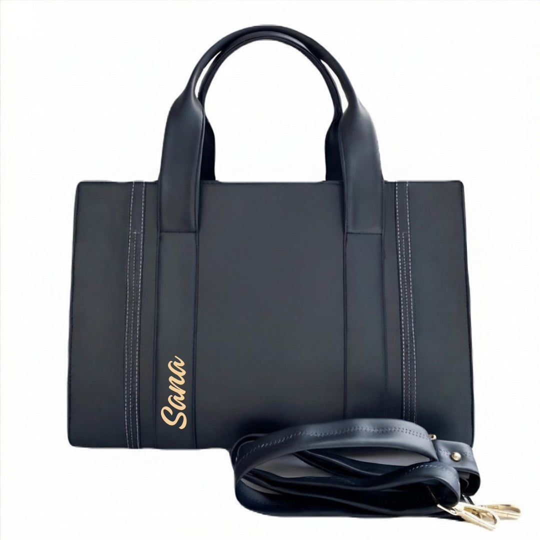 Metro tote-Name on Strap