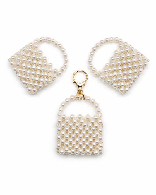 Pearl Mini Bag Charm