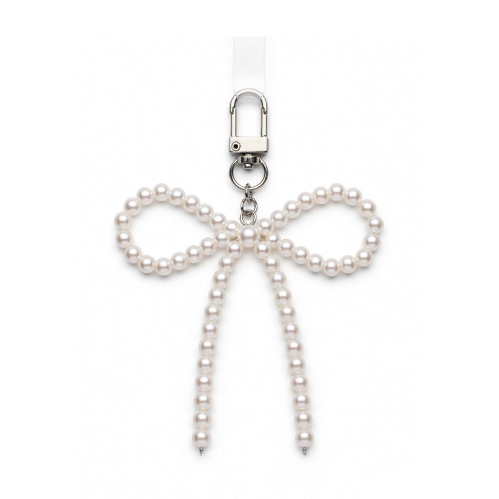 Pearl Bow Charm