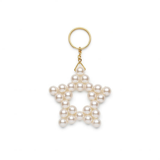 Pearl Star Charm