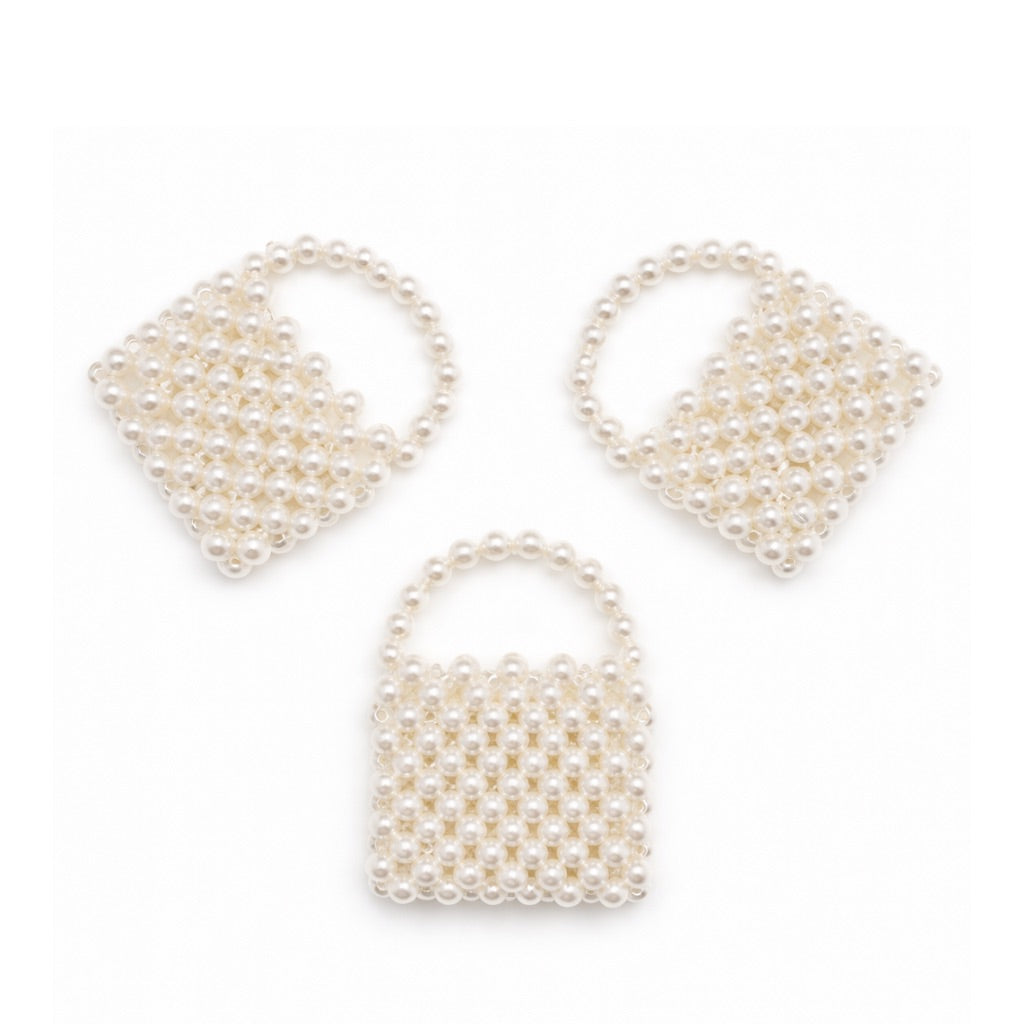 Pearl Mini Bag Charm