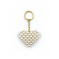 Pearl Heart Charm